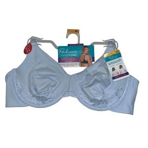 Radiant by vanity fair  smooth lightweight bra size 42 C